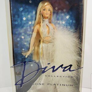 2001 Diva Collection GONE PLATINUM Barbie